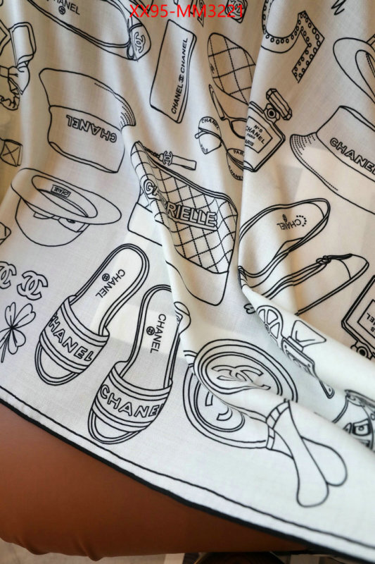 Scarf-Chanel high quality designer replica ID: MM3221 $: 95USD