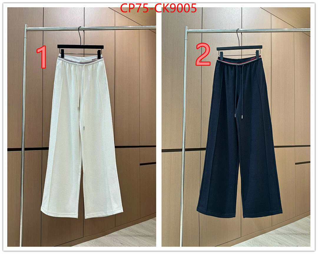 Clothing-MIU MIU ID: CK9005 $: 75USD