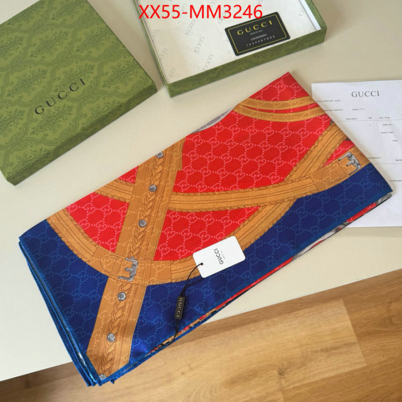 Scarf-Gucci outlet 1:1 replica ID: MM3246 $: 55USD