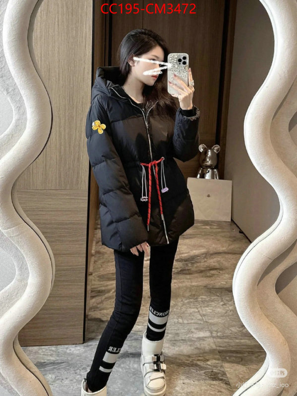 Down jacket Women-Moncler buy aaaaa cheap ID: CM3472 $: 195USD