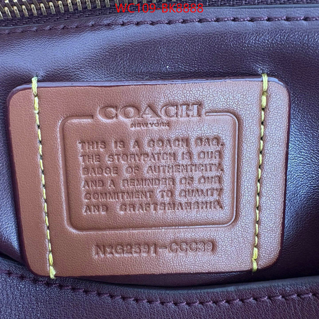 Coach Bags(4A)-Handbag- ID: BK8888 $: 109USD,