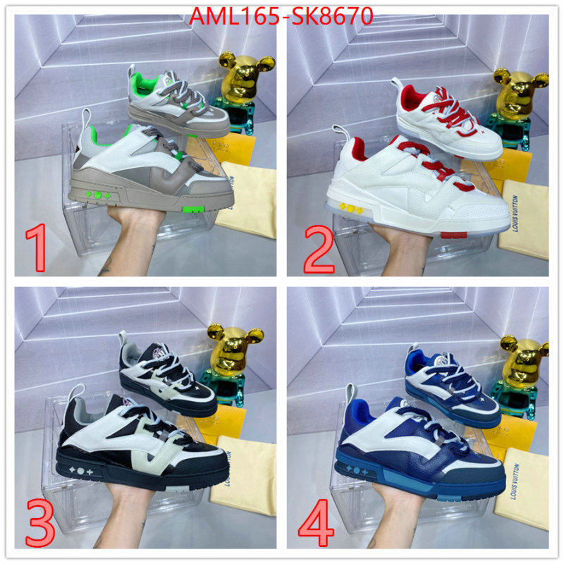Men Shoes-LV ID: SK8670 $: 165USD