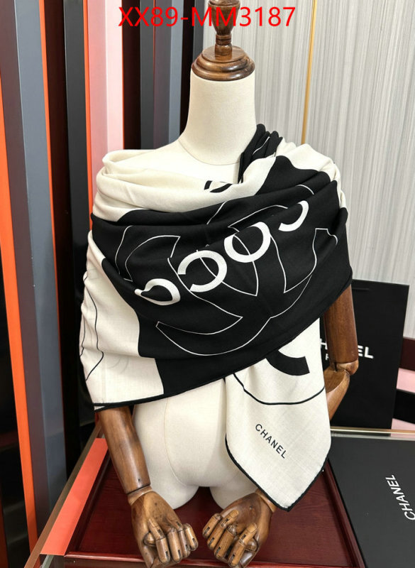 Scarf-Chanel supplier in china ID: MM3187 $: 89USD