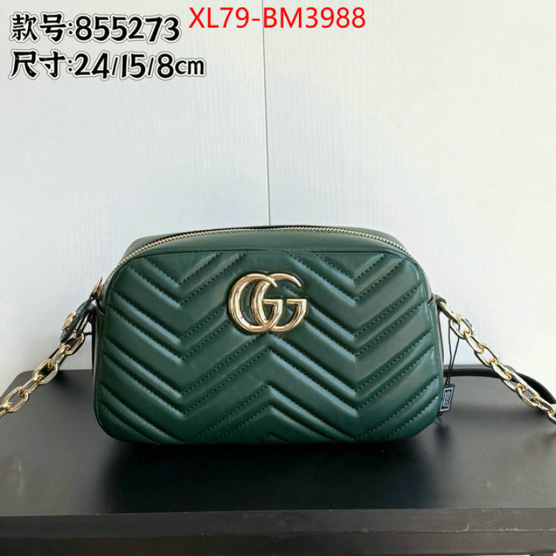 Gucci Bags(4A)-Marmont ID: BM3988 $: 79USD,