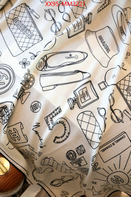 Scarf-Chanel high quality designer replica ID: MM3221 $: 95USD