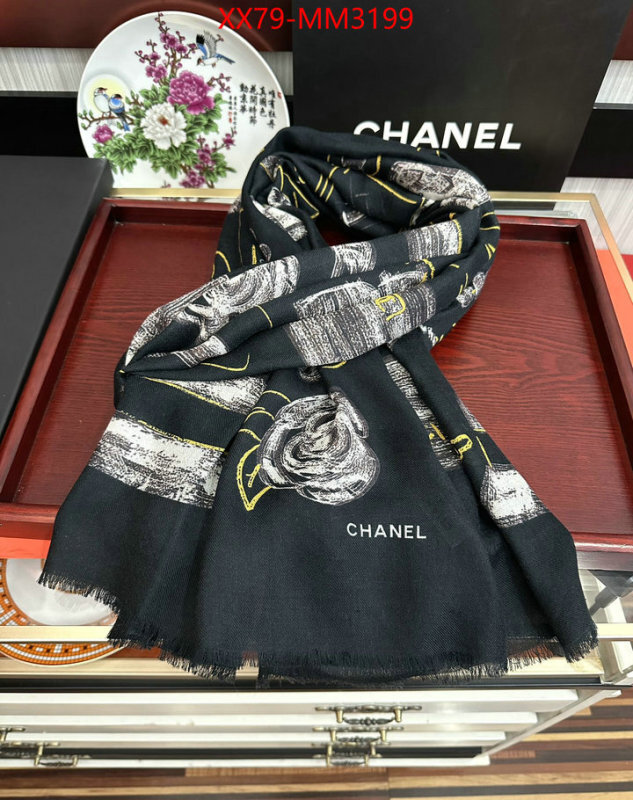Scarf-Chanel shop the best high quality ID: MM3199 $: 79USD