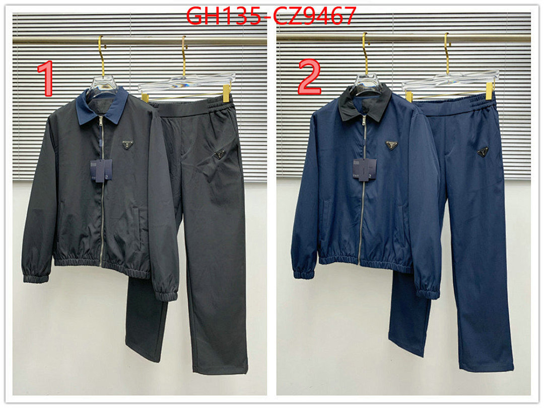 Clothing Set-Prada ID: CZ9467 $: 135USD