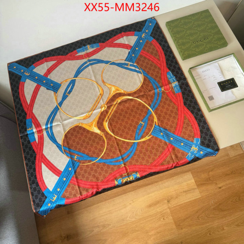 Scarf-Gucci outlet 1:1 replica ID: MM3246 $: 55USD