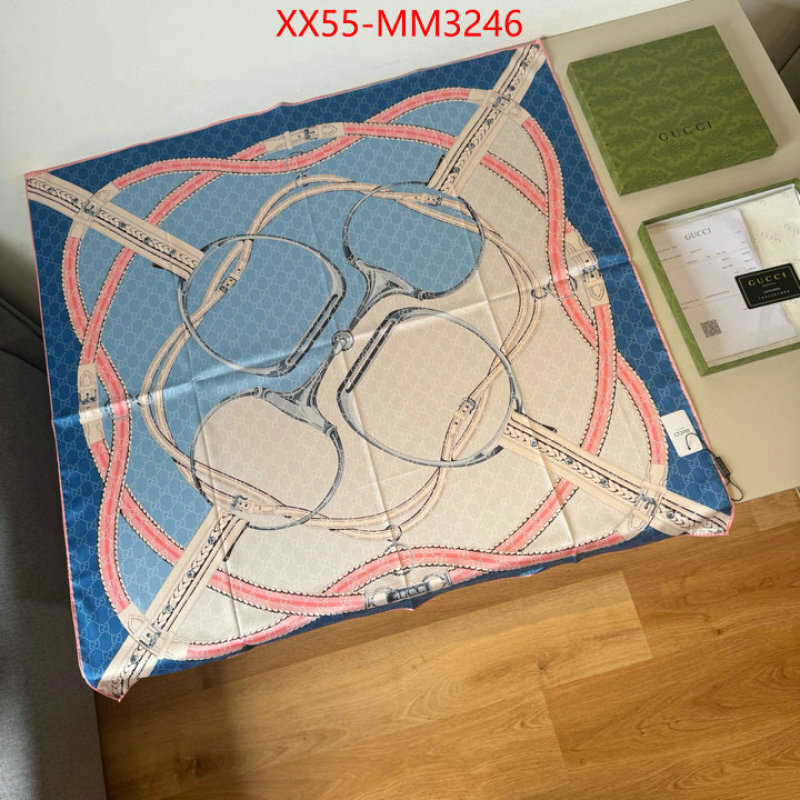 Scarf-Gucci outlet 1:1 replica ID: MM3246 $: 55USD