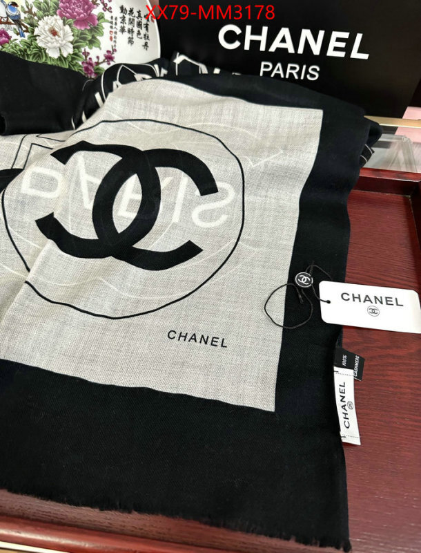Scarf-Chanel best luxury replica ID: MM3178 $: 79USD