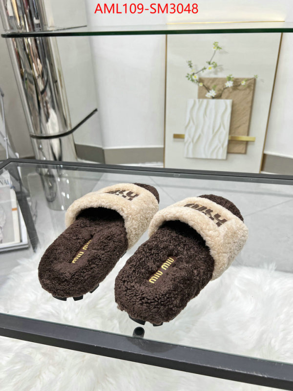 Women Shoes-Miu Miu high quality 1:1 replica ID: SM3048 $: 109USD