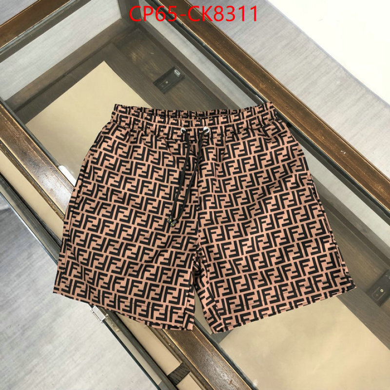 Beach Shorts-Fendi can you buy knockoff ID: CK8311 $: 65USD