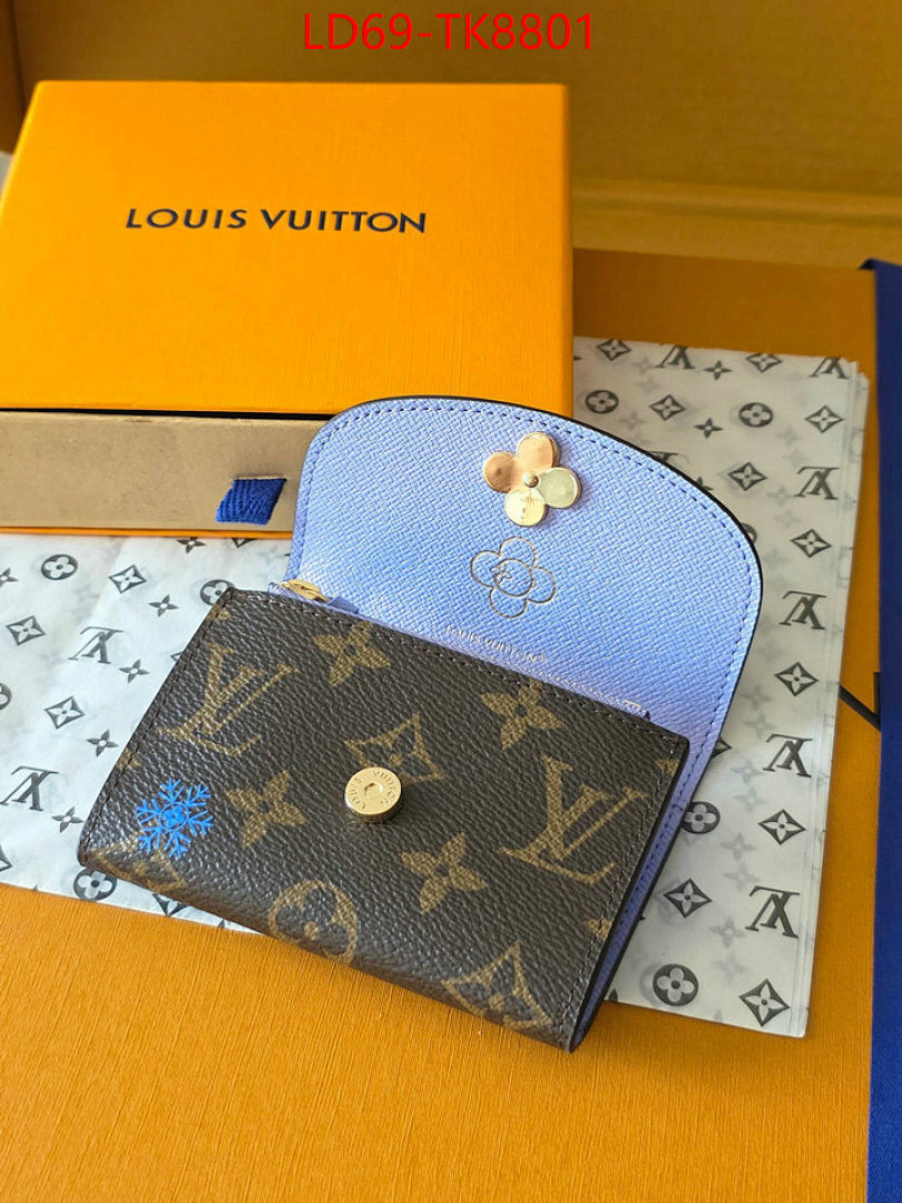 LV Bags(TOP)-Wallet ID: TK8801 $: 69USD,