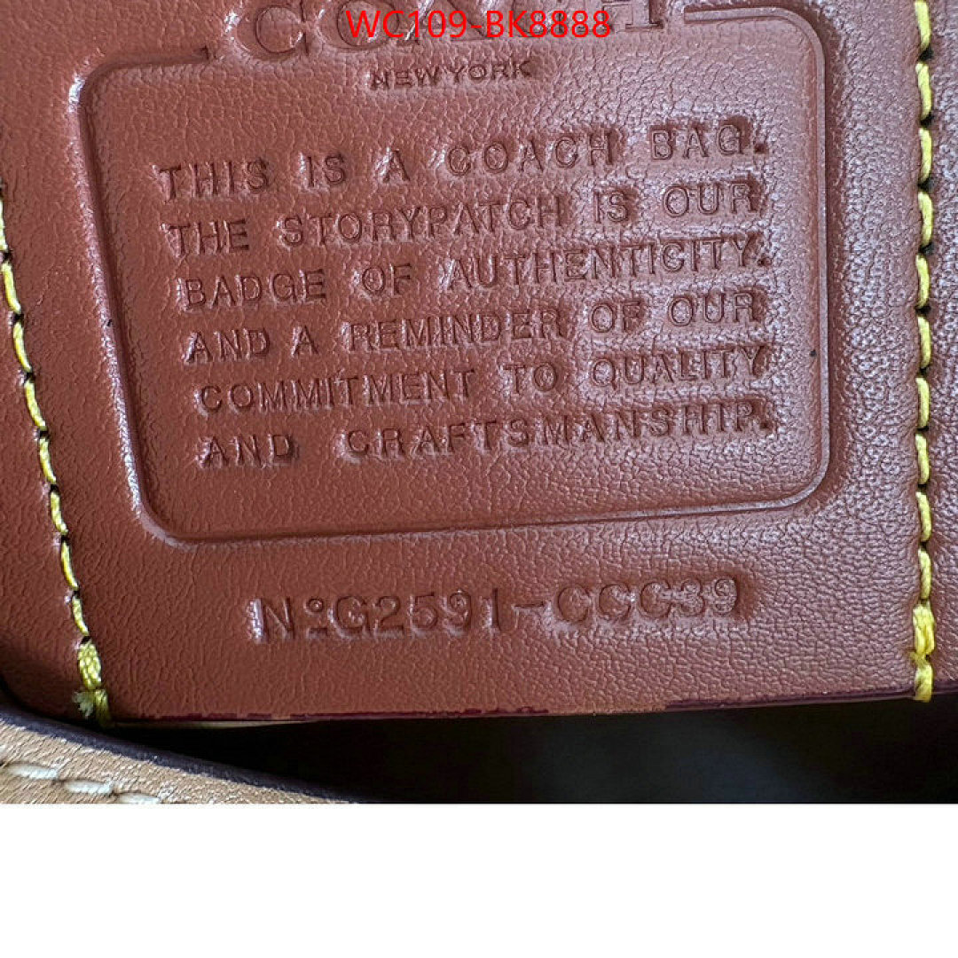 Coach Bags(4A)-Handbag- ID: BK8888 $: 109USD,