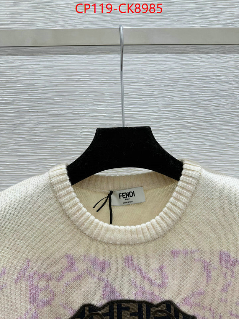 Clothing-Fendi ID: CK8985 $: 119USD