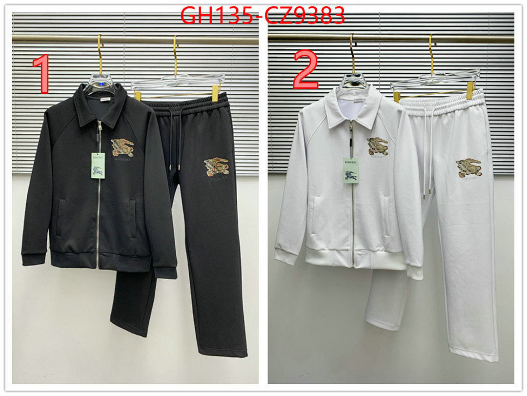 Clothing Set-Burberry ID: CZ9383 $: 135USD