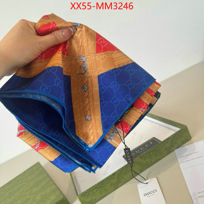 Scarf-Gucci outlet 1:1 replica ID: MM3246 $: 55USD