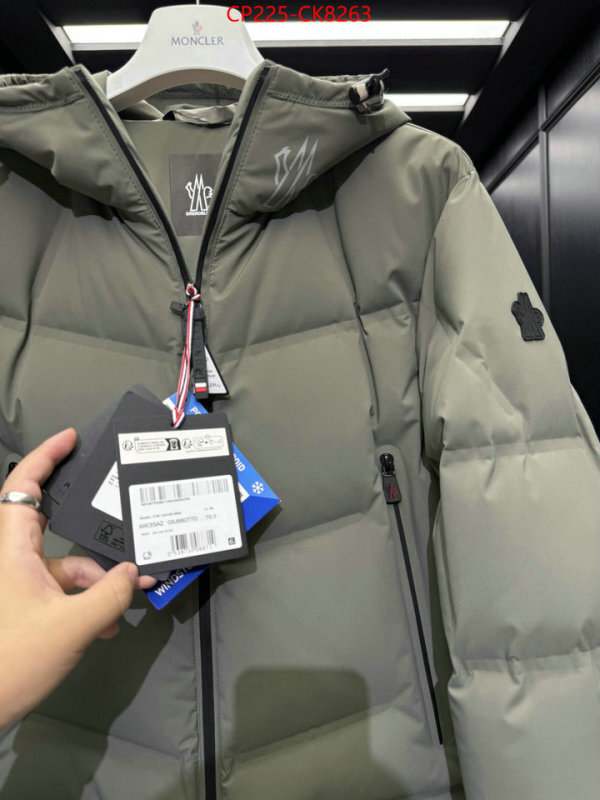 Down jacket Men-Moncler aaaaa replica designer ID: CK8263 $: 225USD
