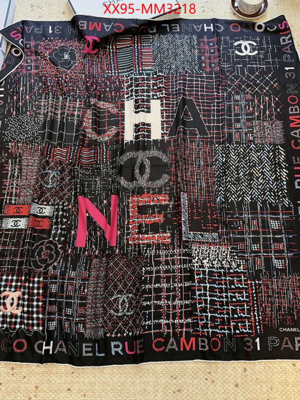 Scarf-Chanel replicas ID: MM3218 $: 95USD