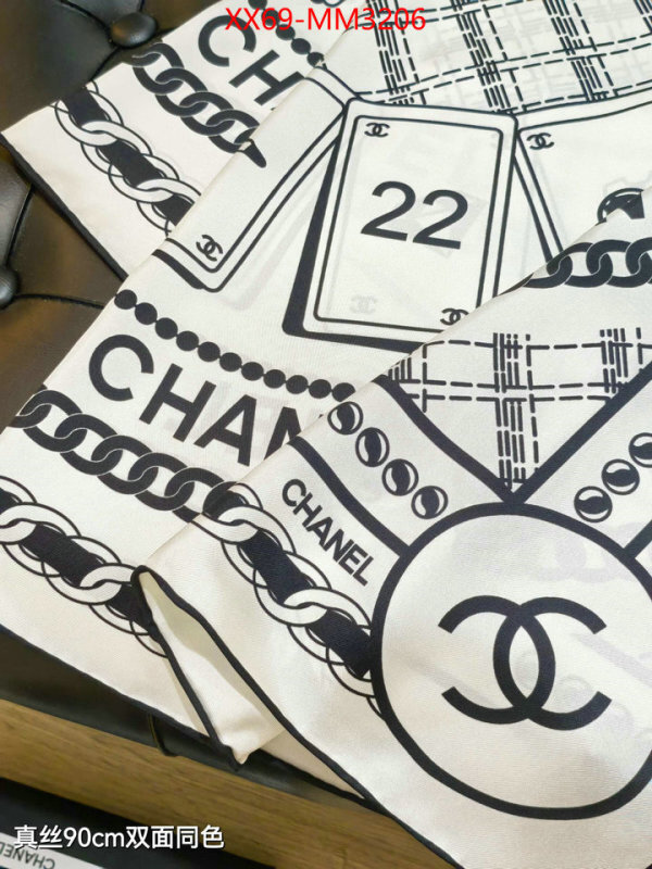 Scarf-Chanel aaaaa quality replica ID: MM3206 $: 69USD