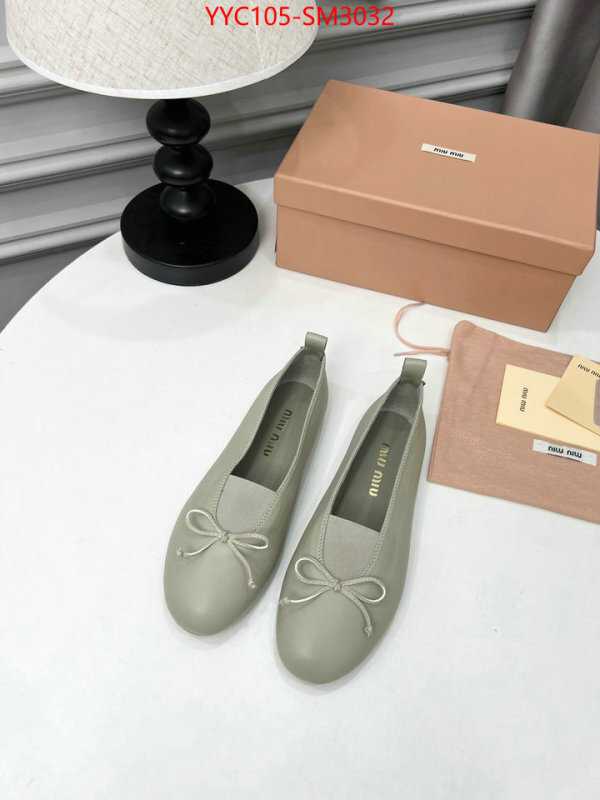Women Shoes-Miu Miu where can i buy the best 1:1 original ID: SM3032 $: 105USD