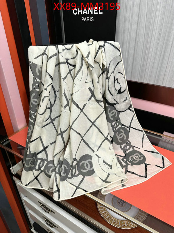 Scarf-Chanel buy 1:1 ID: MM3195 $: 89USD