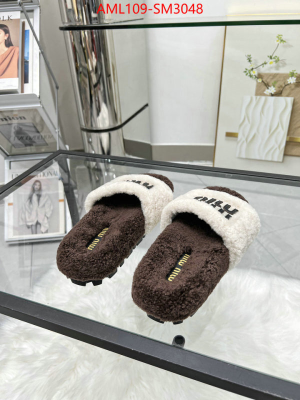 Women Shoes-Miu Miu high quality 1:1 replica ID: SM3048 $: 109USD