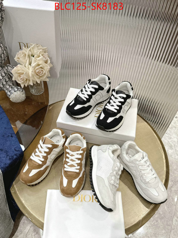 Women Shoes-Dior top designer replica ID: SK8183 $: 125USD