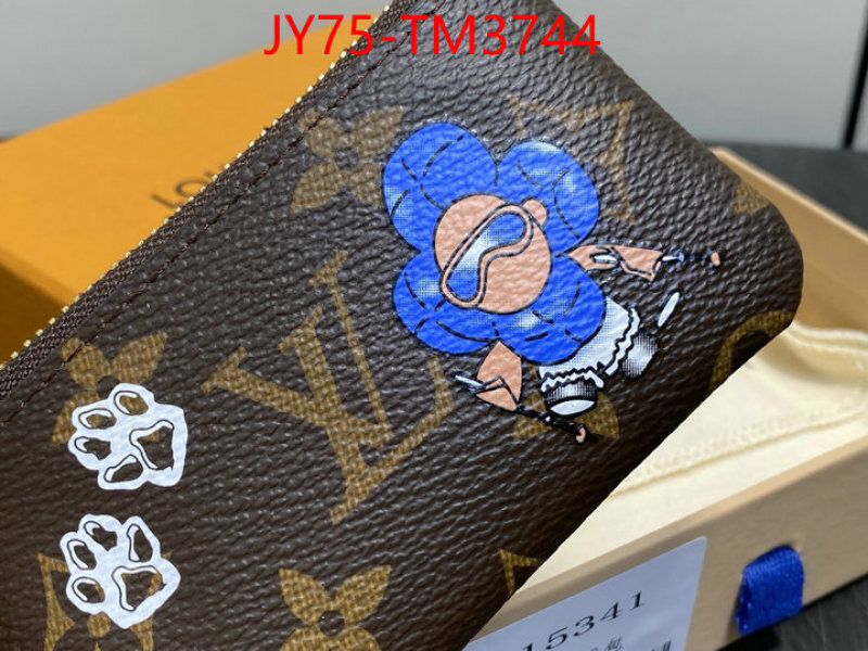 LV Bags(TOP)-Wallet ID: TM3744 $: 75USD,