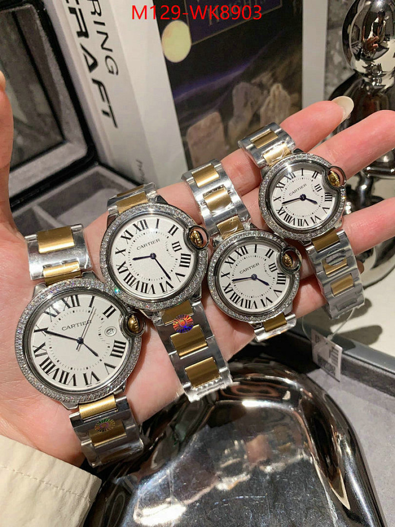 Watch(4A)-Cartier ID: WK8903