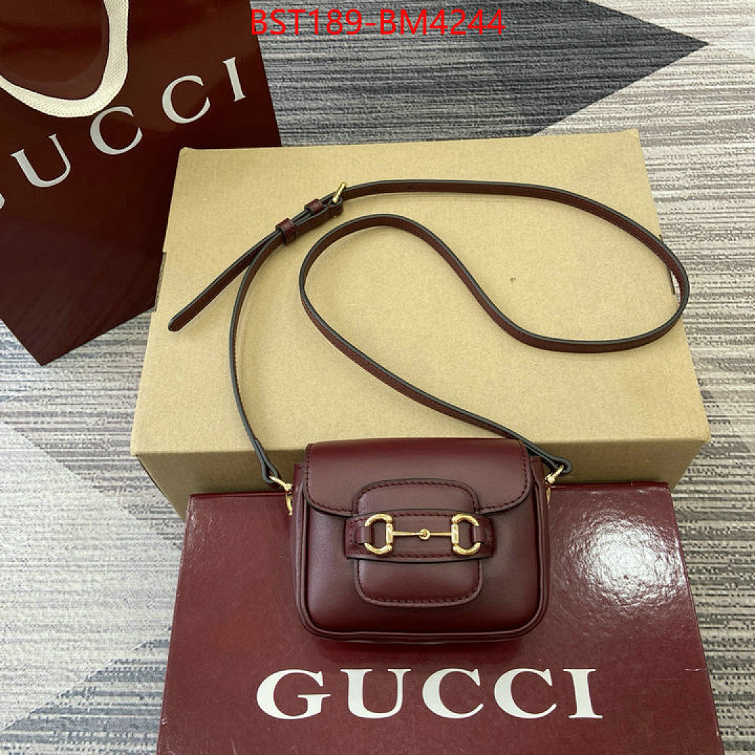 Gucci Bags(TOP)-Horsebit- ID: BM4244 $: 189USD,