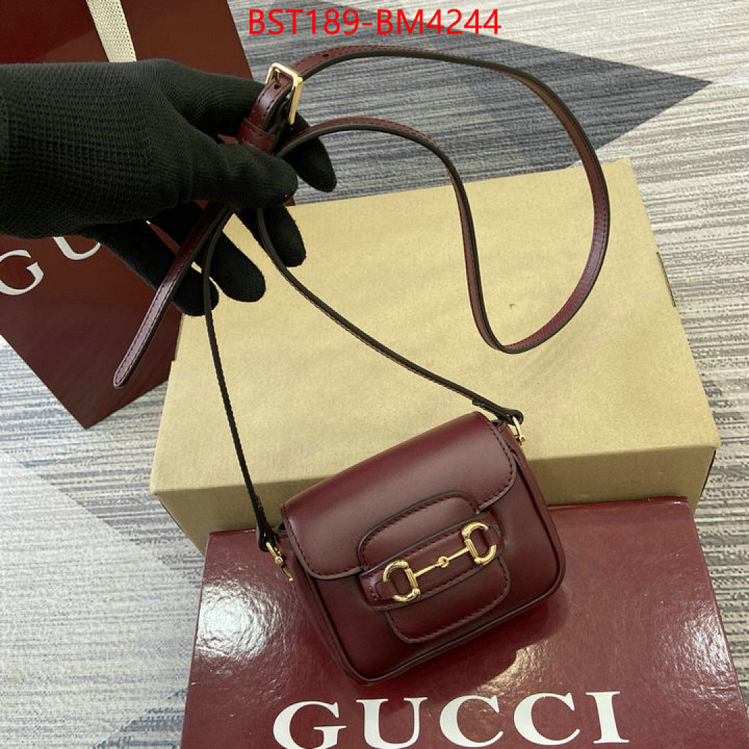 Gucci Bags(TOP)-Horsebit- ID: BM4244 $: 189USD,