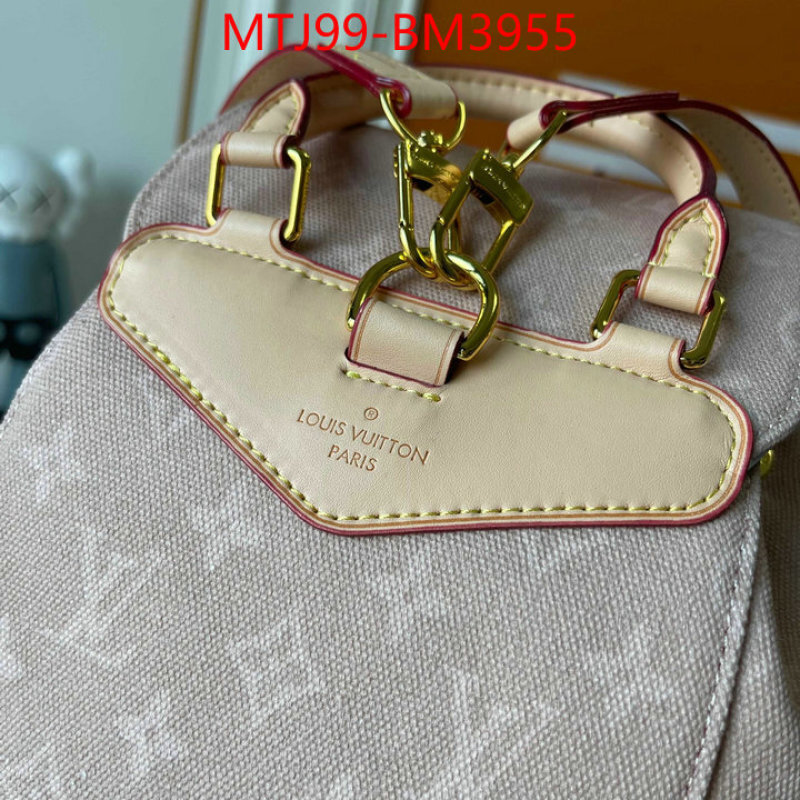 LV Bags(4A)-Backpack- ID: BM3955 $: 99USD,