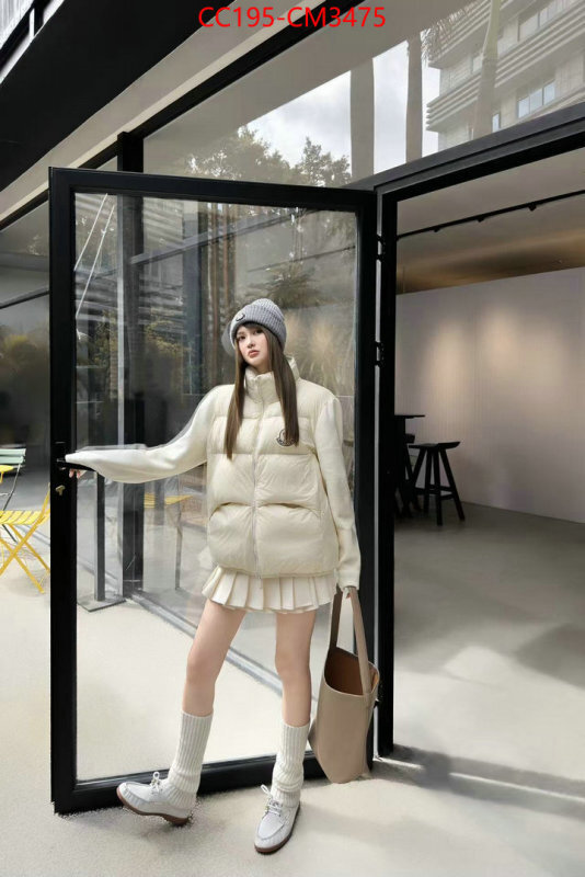 Down jacket Men-Moncler where to buy replicas ID: CM3475 $: 195USD