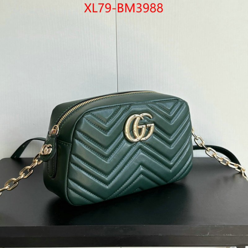Gucci Bags(4A)-Marmont ID: BM3988 $: 79USD,