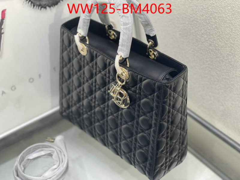 Dior Bags(4A)-Lady- ID: BM4063 $: 125USD,