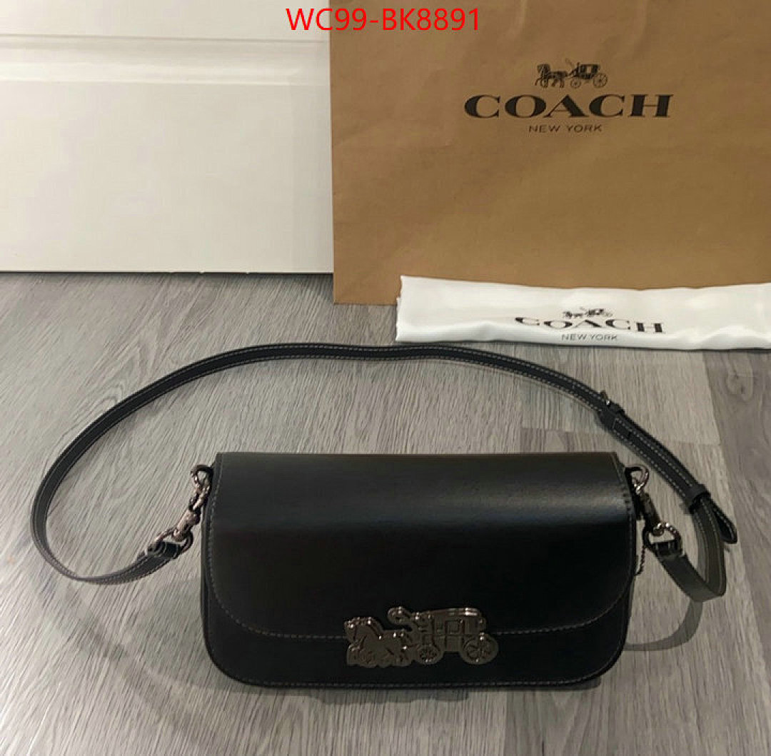 Coach Bags(4A)-Crossbody- ID: BK8891 $: 99USD,