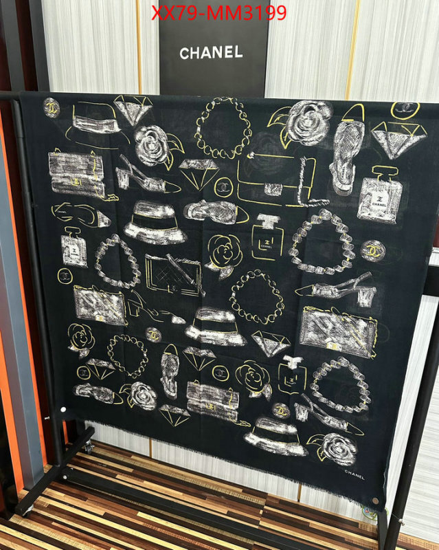 Scarf-Chanel shop the best high quality ID: MM3199 $: 79USD