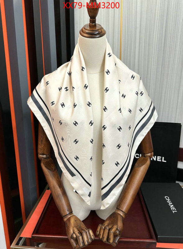 Scarf-Chanel where should i buy to receive ID: MM3200 $: 79USD