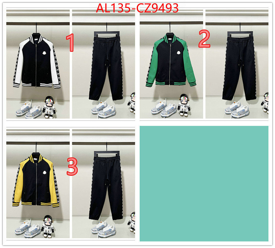 Clothing Set-Moncler ID: CZ9493 $: 135USD