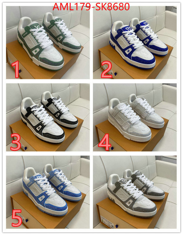 Men Shoes-LV ID: SK8680 $: 179USD