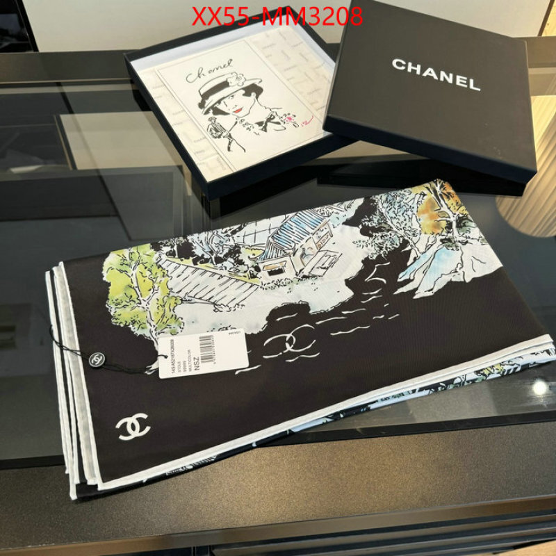 Scarf-Chanel buy 1:1 ID: MM3208 $: 55USD