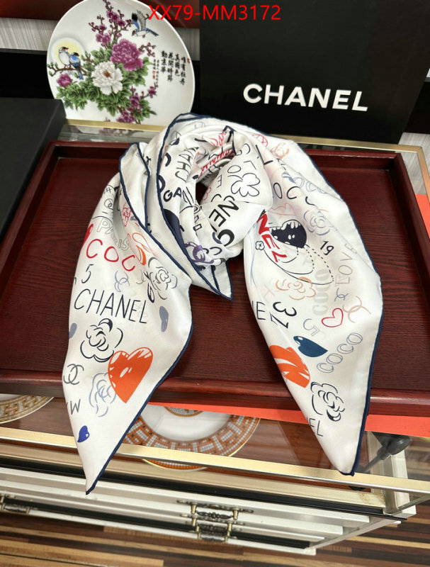 Scarf-Chanel buy high quality cheap hot replica ID: MM3172 $: 79USD