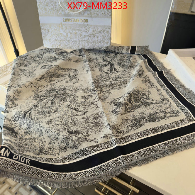 Scarf-Dior fashion replica ID: MM3233 $: 79USD