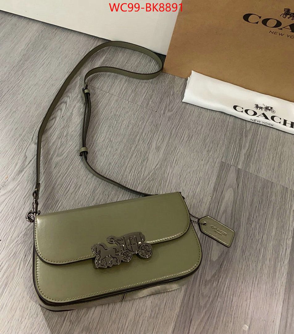 Coach Bags(4A)-Crossbody- ID: BK8891 $: 99USD,