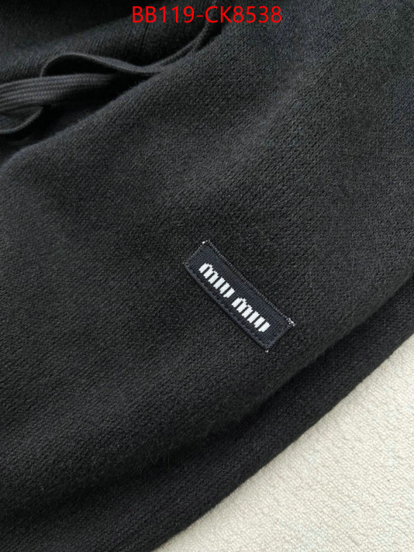 Clothing-MIU MIU ID: CK8538 $: 119USD