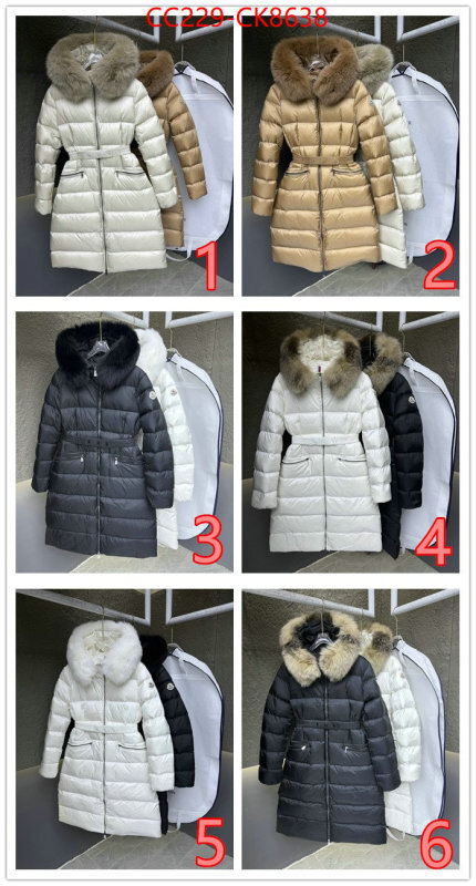 Down jacket Women-Moncler ID: CK8638 $: 229USD