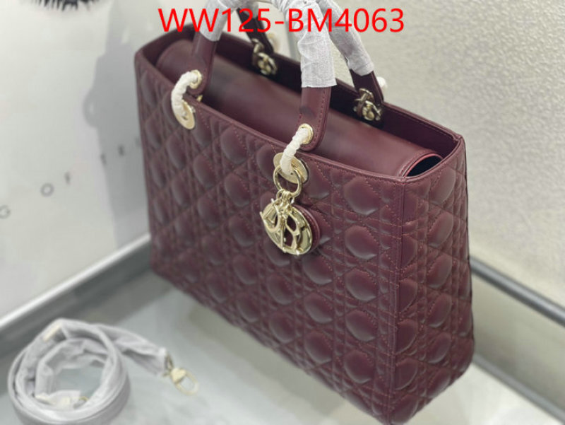 Dior Bags(4A)-Lady- ID: BM4063 $: 125USD,