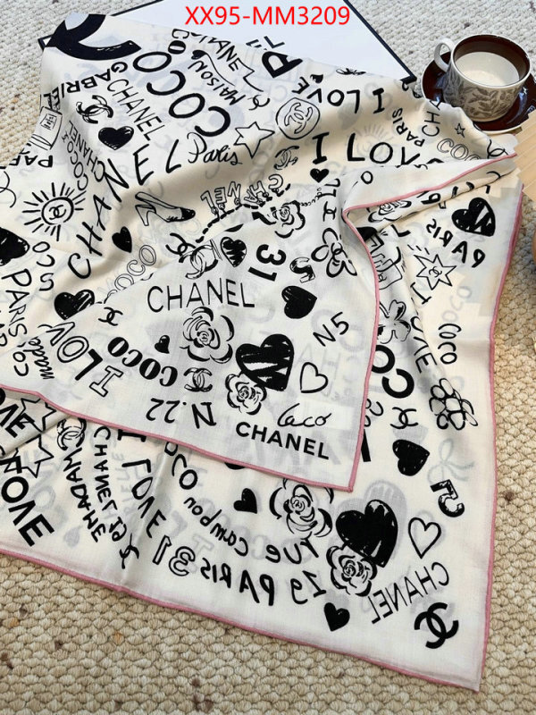 Scarf-Chanel aaaaa replica designer ID: MM3209 $: 95USD