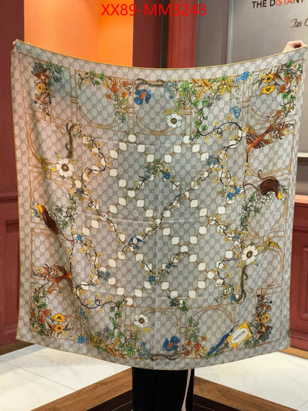 Scarf-Gucci the best quality replica ID: MM3248 $: 89USD